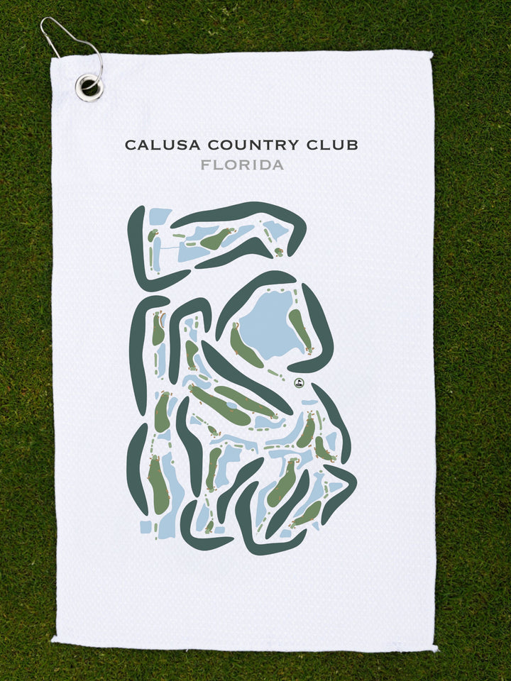 Calusa Country Club, Florida - Printed Golf Courses