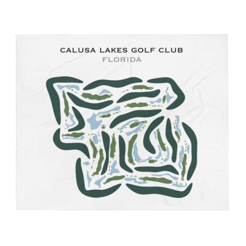 Calusa Lakes Golf Club, Florida - Printed Golf Courses