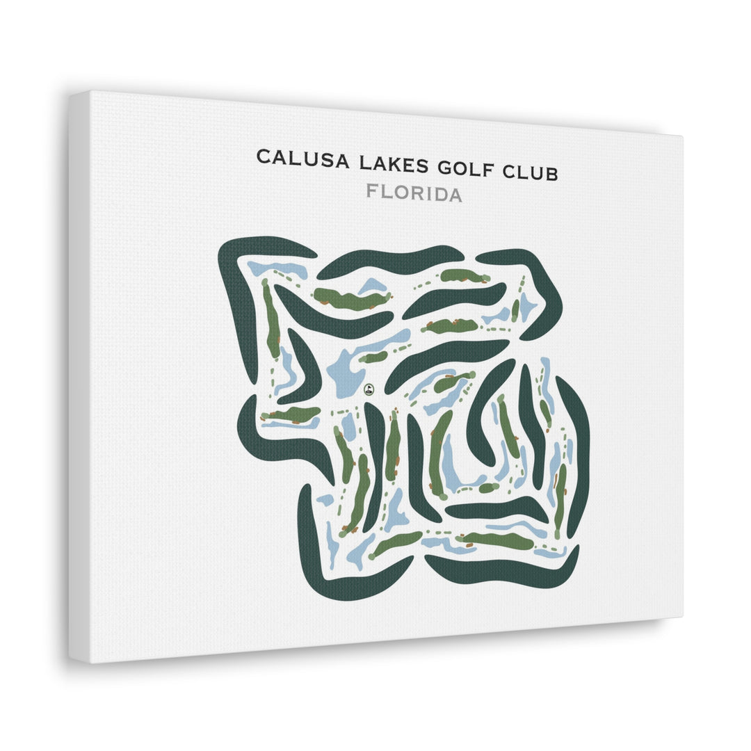 Calusa Lakes Golf Club, Florida - Printed Golf Courses
