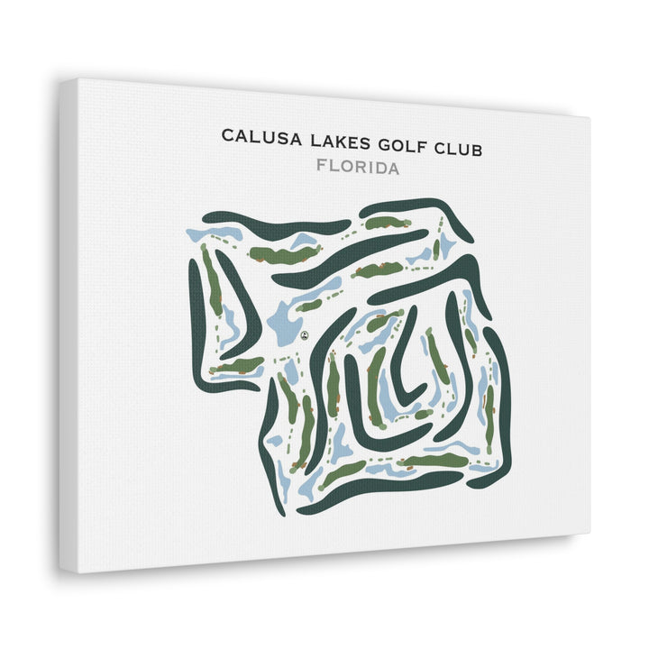 Calusa Lakes Golf Club, Florida - Printed Golf Course