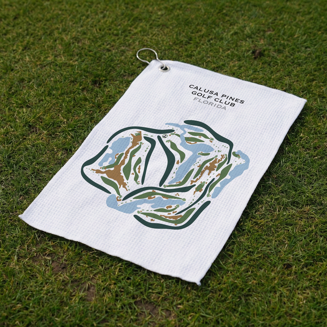 Calusa Pines Golf Club, Florida - Printed Golf Courses