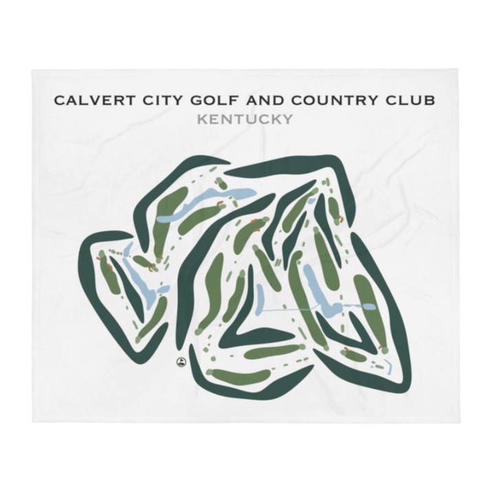 Calvert City Golf & Country Club, Kentucky - Printed Golf Courses