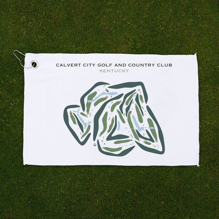 Calvert City Golf & Country Club, Kentucky - Printed Golf Courses