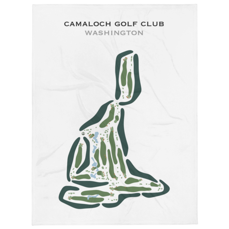 Camaloch Golf Club, Washington - Printed Golf Courses