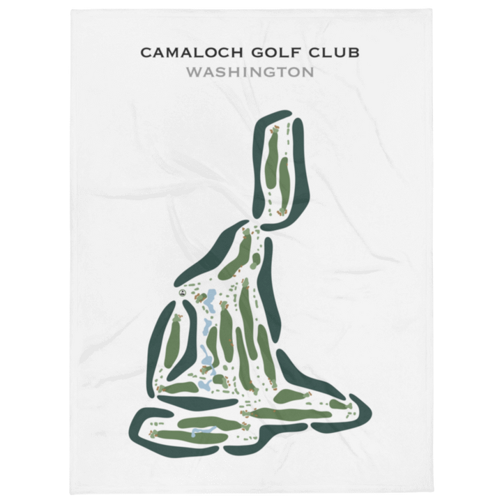 Camaloch Golf Club, Washington - Printed Golf Courses