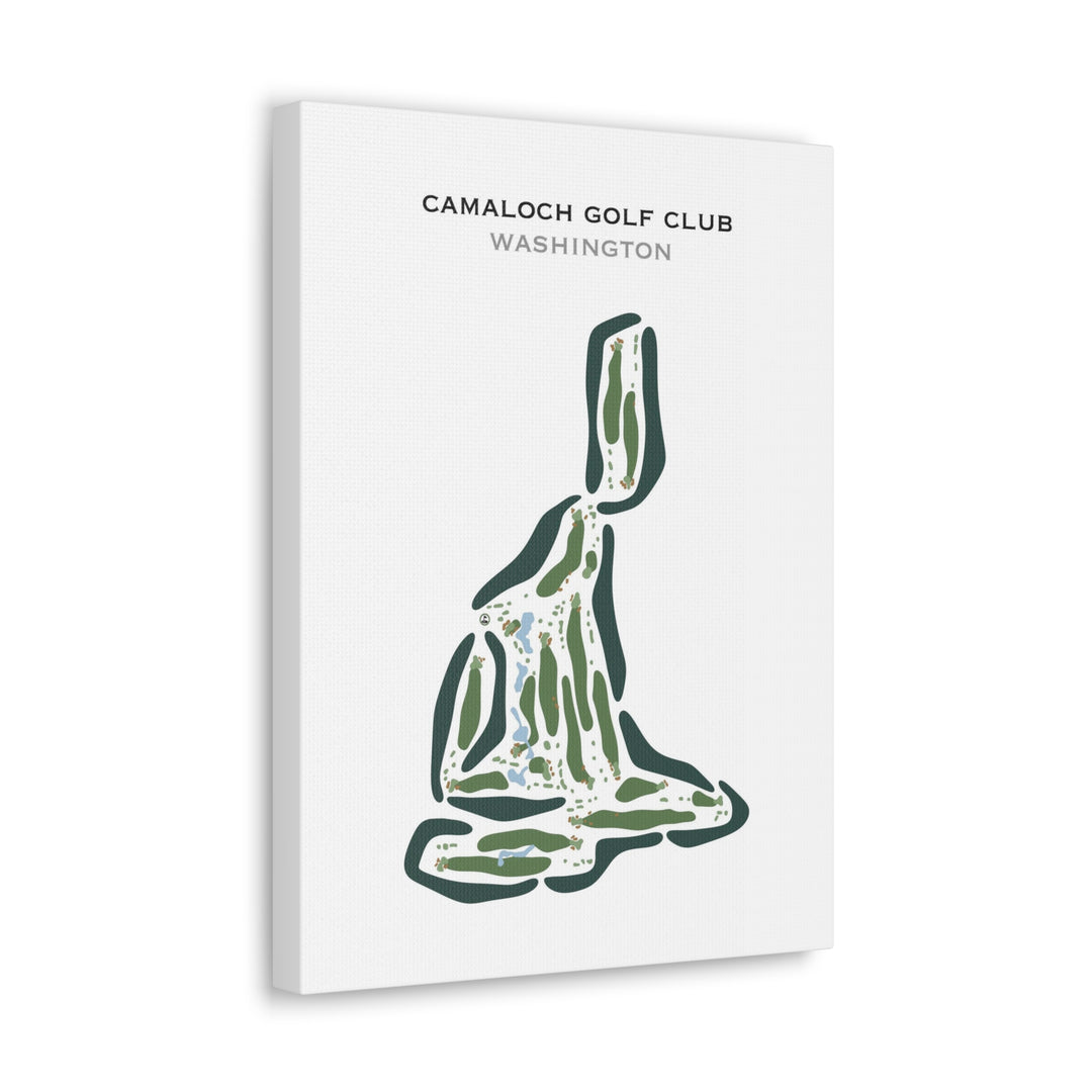 Camaloch Golf Club, Washington - Printed Golf Courses