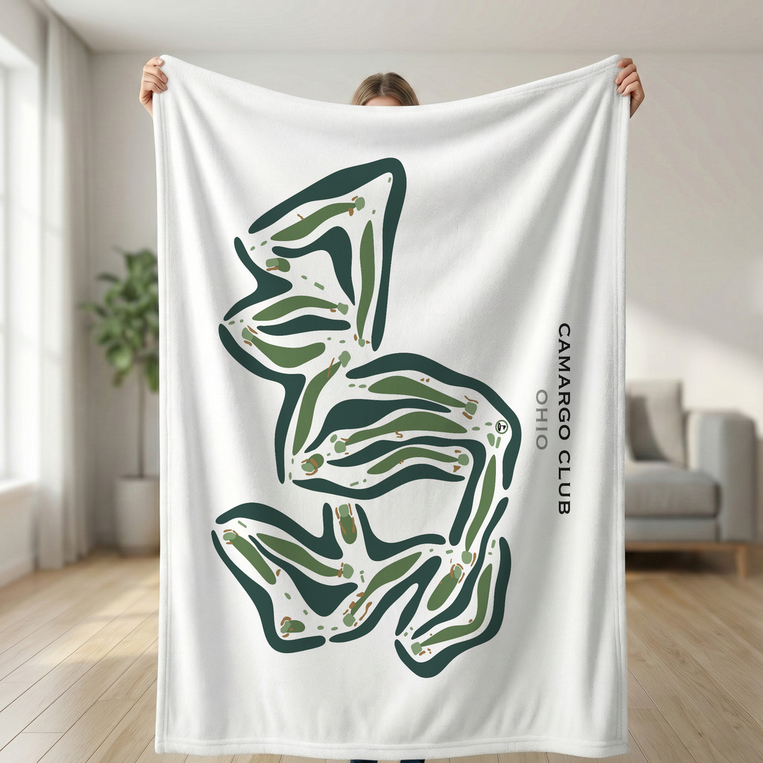 Camargo Club, Ohio - Printed Golf Courses