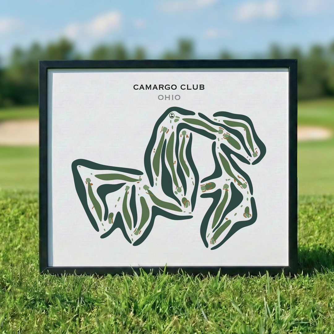 Camargo Club, Ohio - Printed Golf Courses