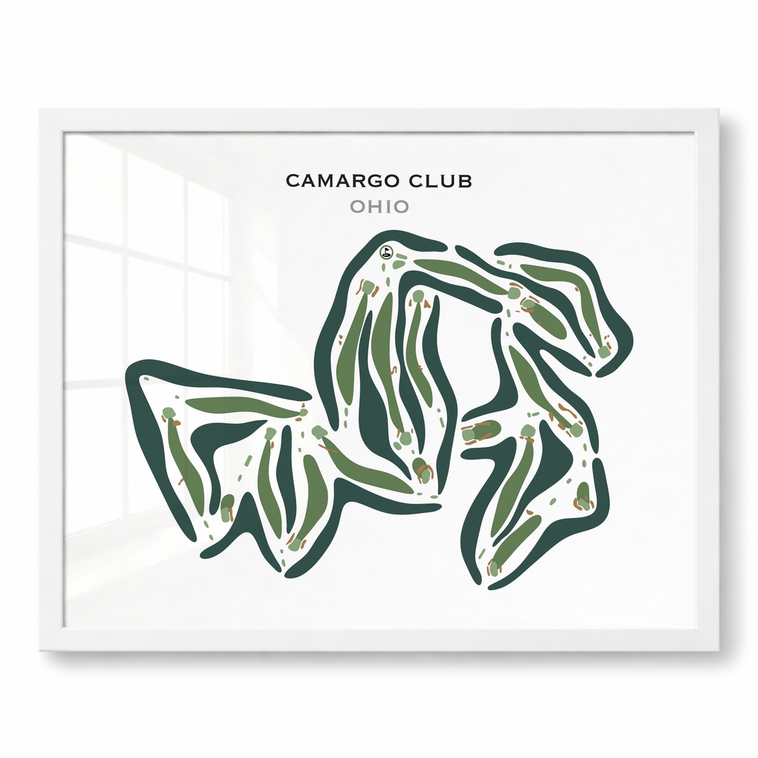 Camargo Club, Ohio - Printed Golf Courses
