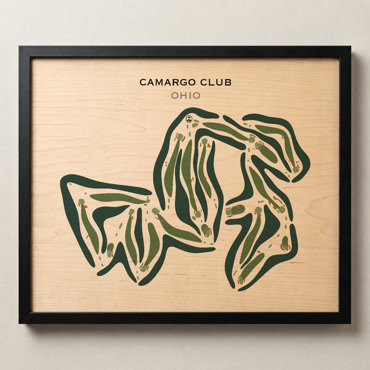 Camargo Club, Ohio - Printed Golf Courses