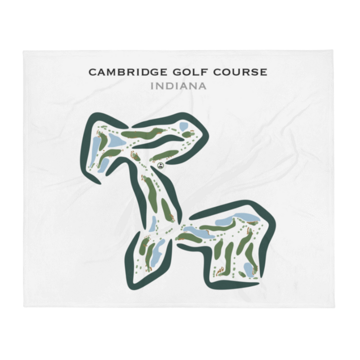 Cambridge Golf Course, Indiana - Printed Golf Courses