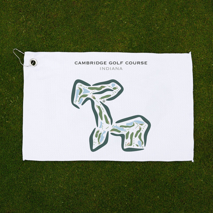 Cambridge Golf Course, Indiana - Printed Golf Courses