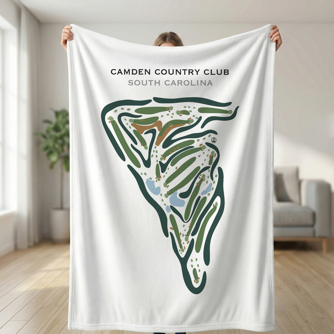 Camden Country Club, South Carolina - Printed Golf Courses