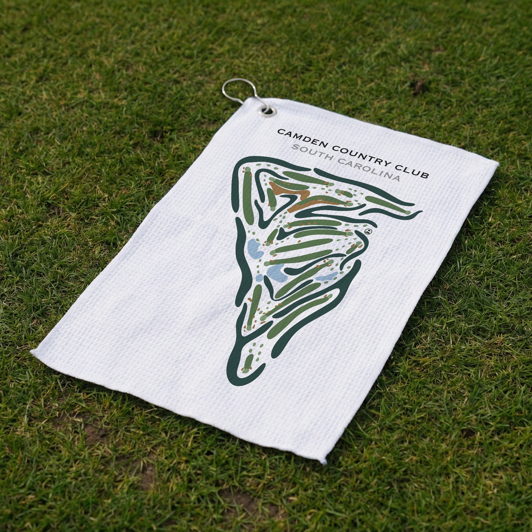 Camden Country Club, South Carolina - Printed Golf Courses
