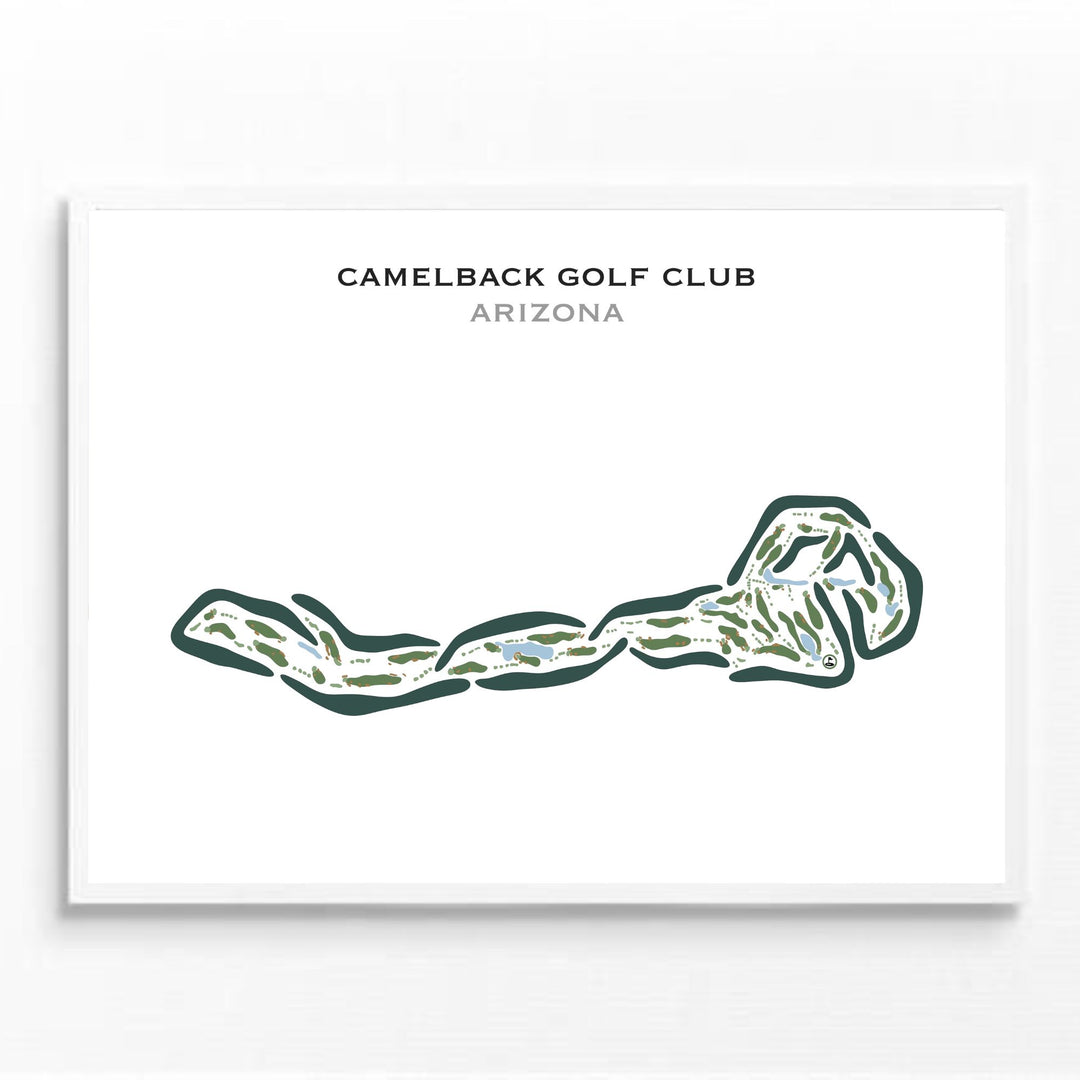 Camelback Golf Club, Arizona - Printed Golf Courses