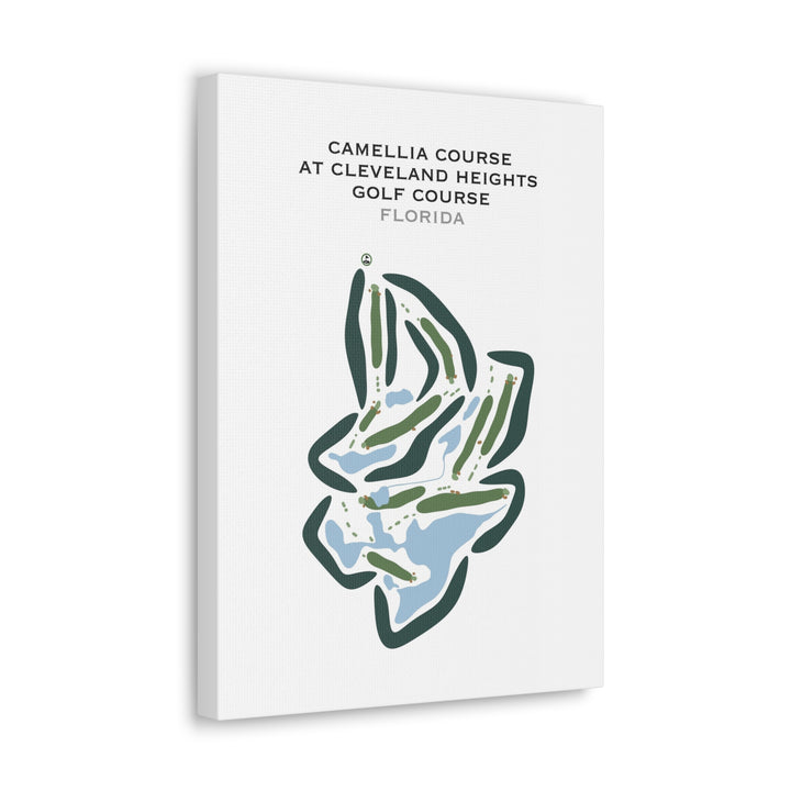Camellia Course at Cleveland Heights Golf Club, Florida - Printed Golf Courses