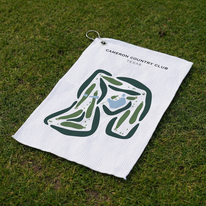 Cameron Country Club, Texas - Printed Golf Courses