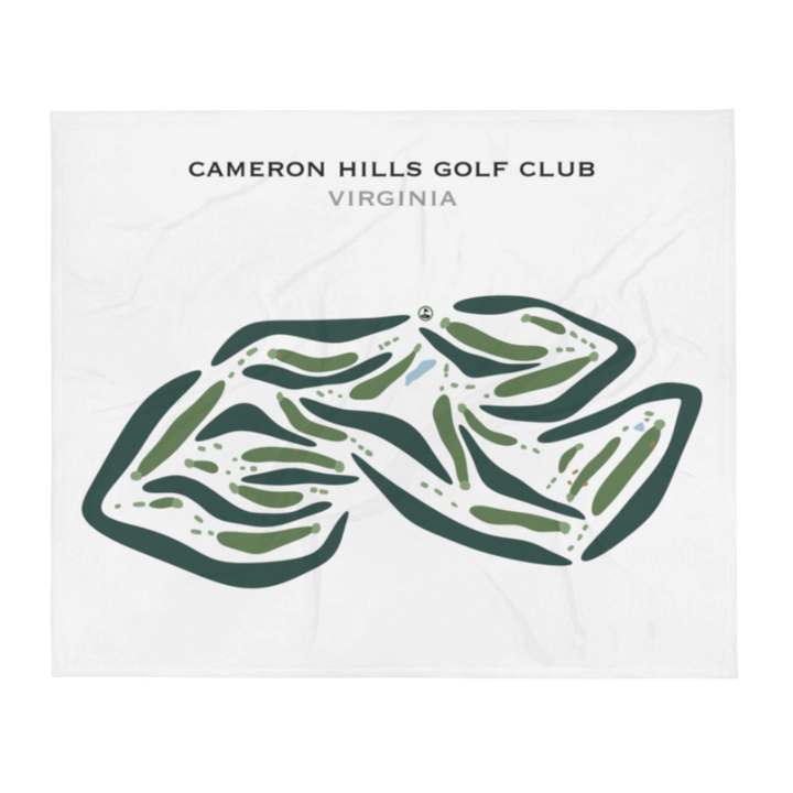 Cameron Hills Golf Club, Virginia - Printed Golf Courses