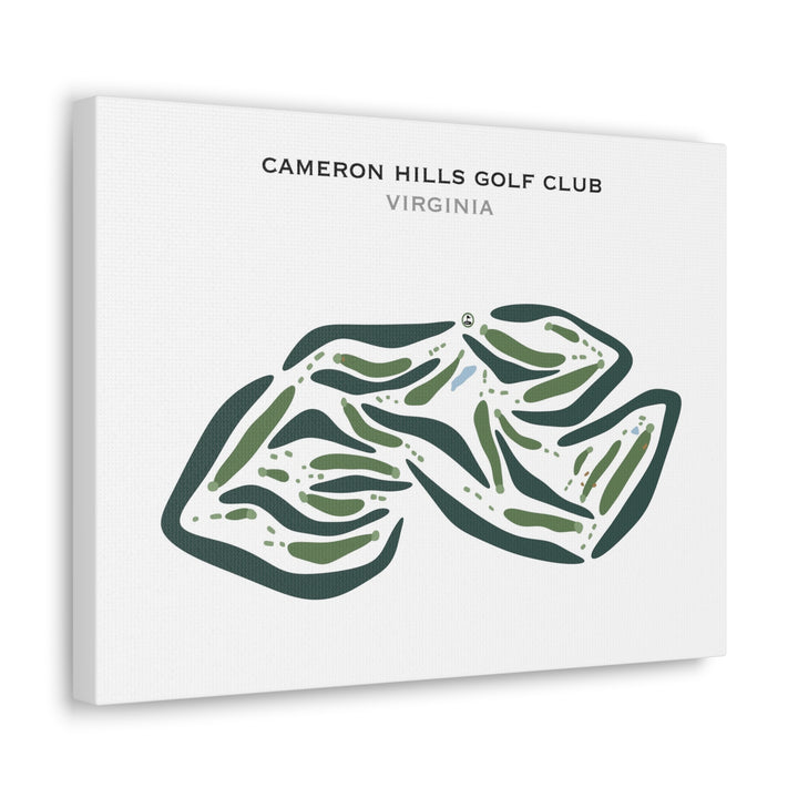 Cameron Hills Golf Club, Virginia - Printed Golf Courses