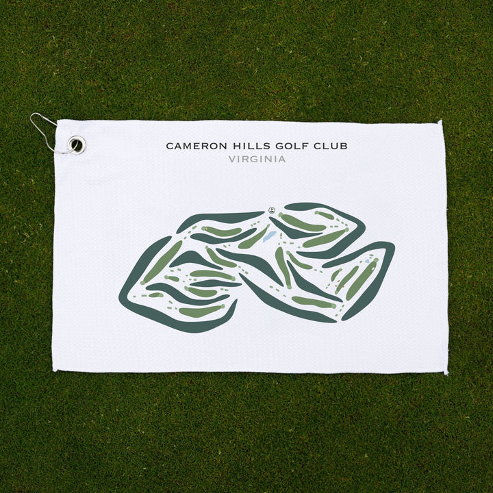 Cameron Hills Golf Club, Virginia - Printed Golf Courses