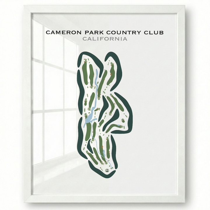 Cameron Park Country Club, California - Printed Golf Courses