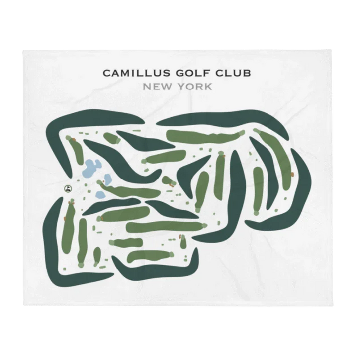 Camillus Golf Club, Marcellus, New York - Printed Golf Courses