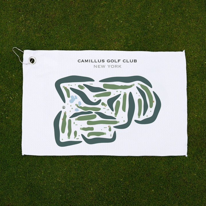 Camillus Golf Club, Marcellus, New York - Printed Golf Courses