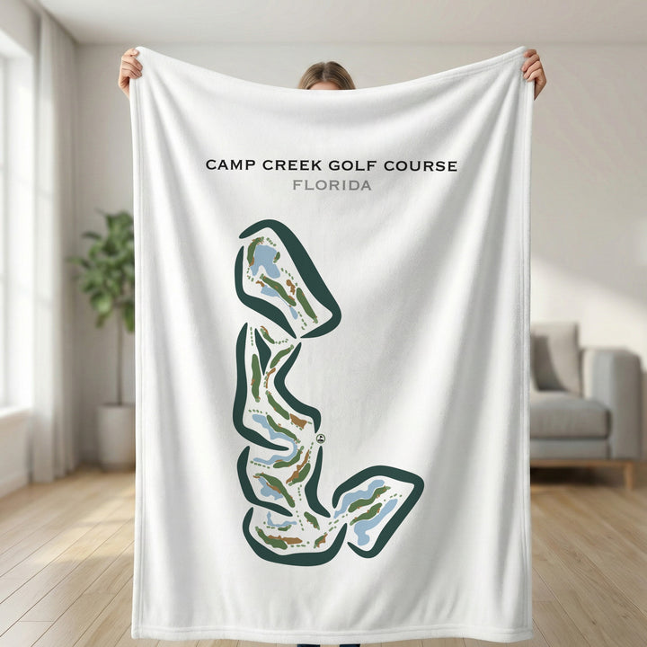 Camp Creek Course, Florida - Printed Golf Courses