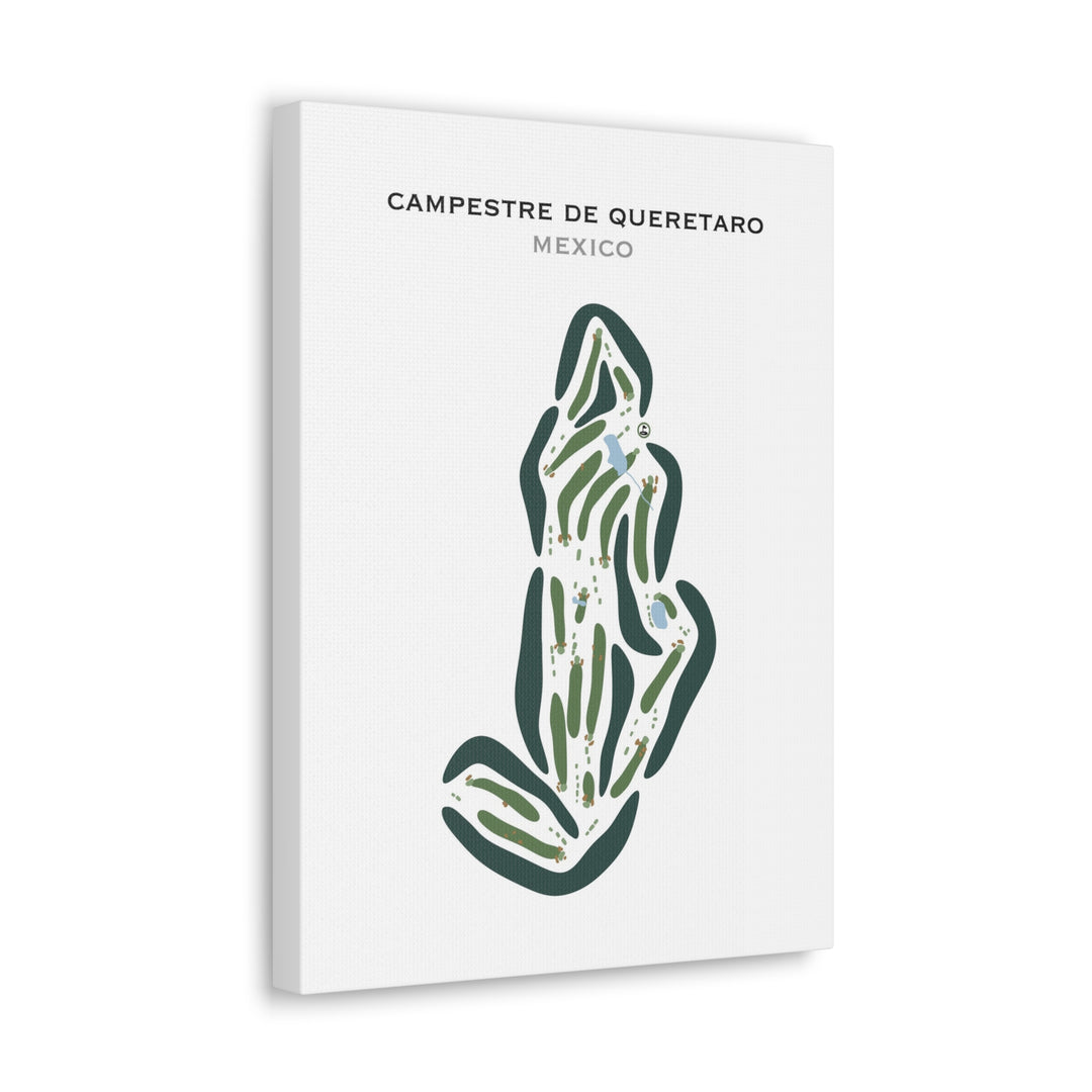 Campestre de Queretaro, Mexico - Printed Golf Courses