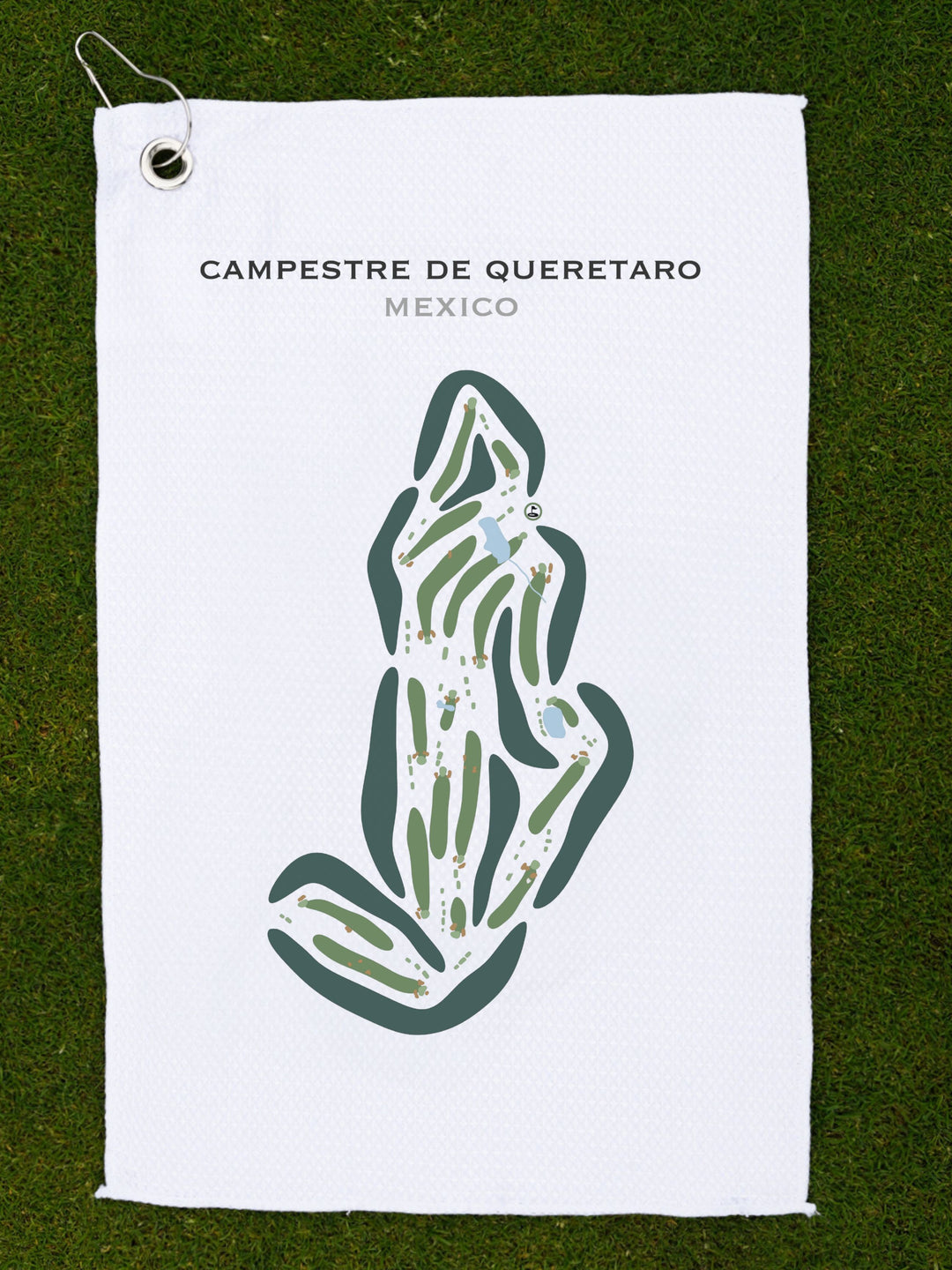 Campestre de Queretaro, Mexico - Printed Golf Courses