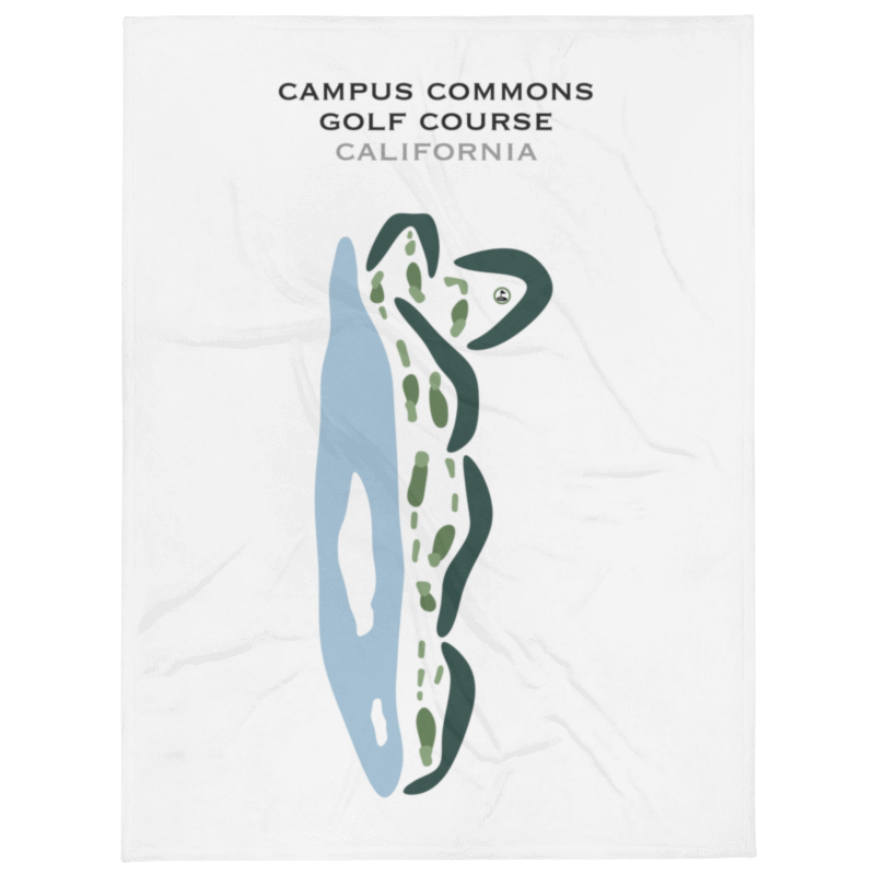 Campus Commons Golf Course, California - Printed Golf Courses