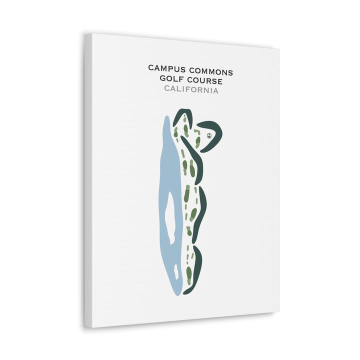 Campus Commons Golf Course, California - Printed Golf Courses