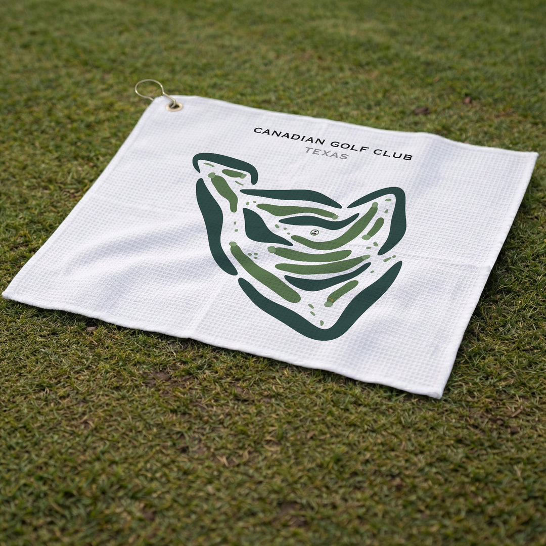 Canadian Golf Club, Texas - Printed Golf Courses