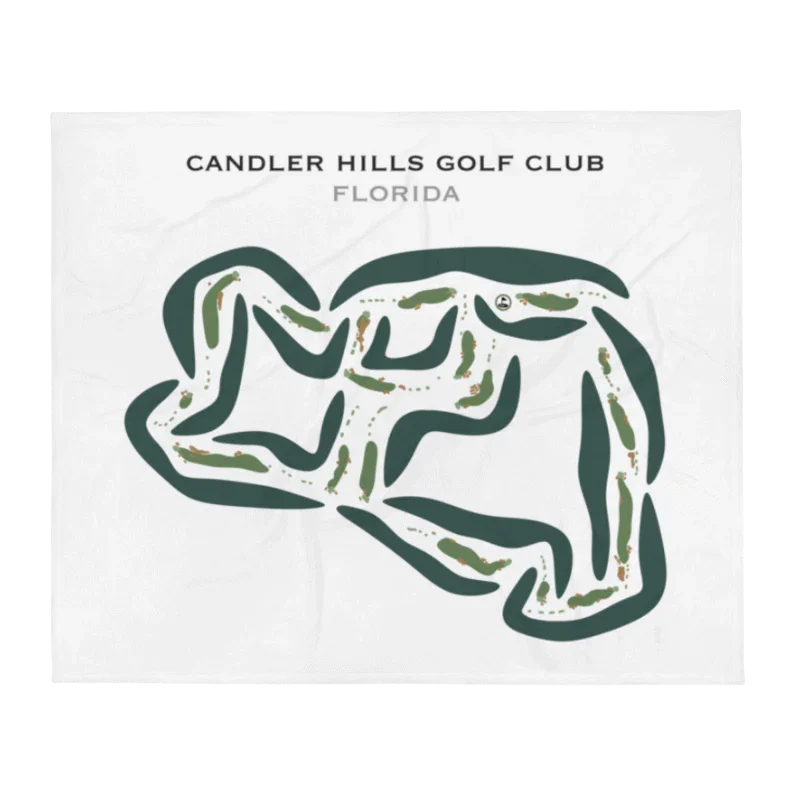 Candler Hills Golf Club, Florida - Printed Golf Courses