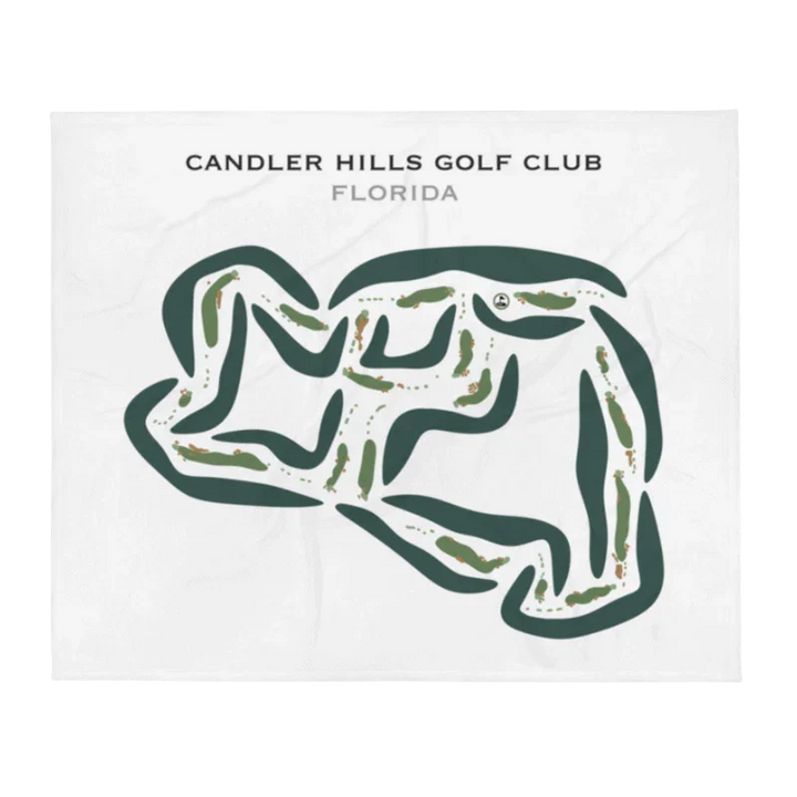 Candler Hills Golf Club, Florida - Printed Golf Courses