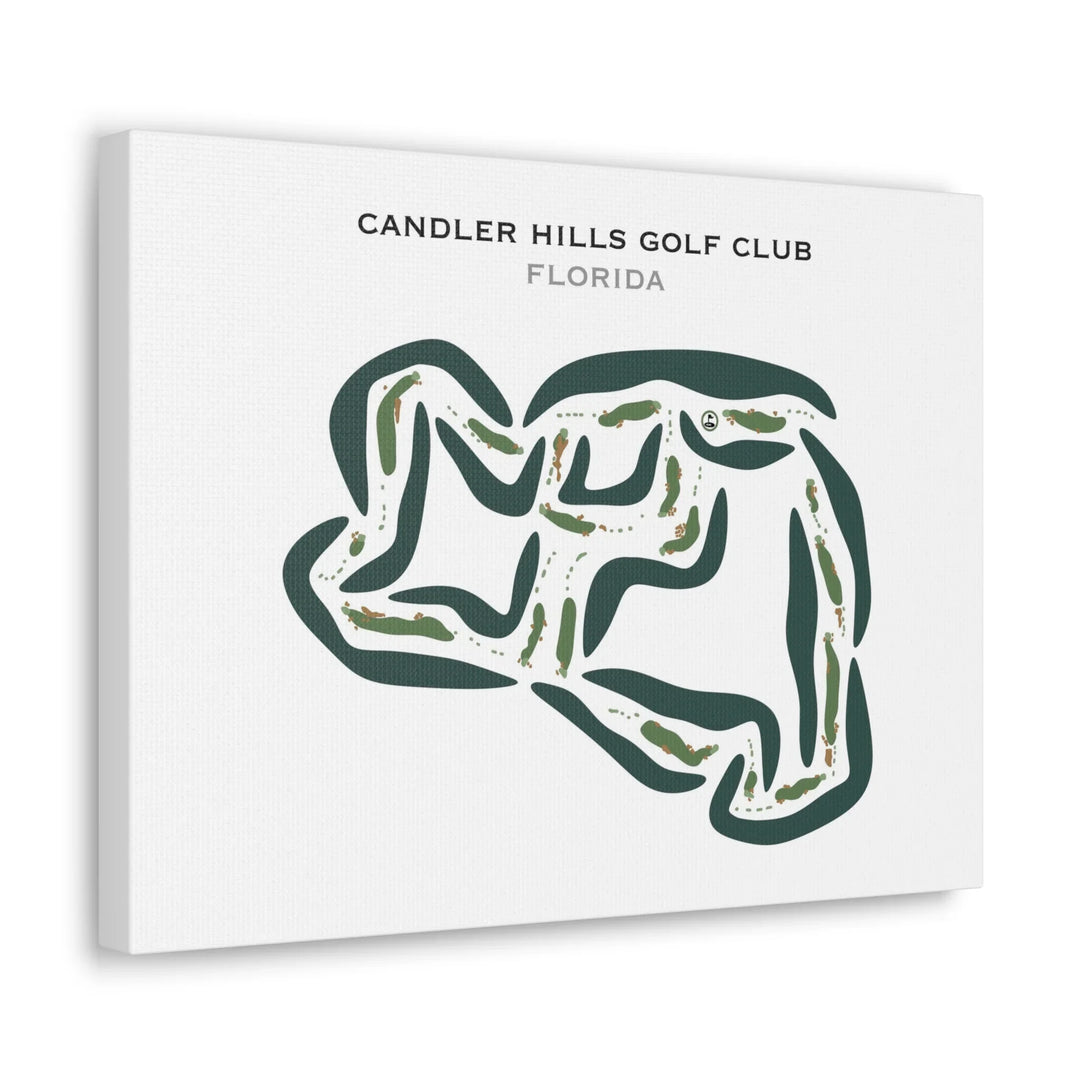Candler Hills Golf Club, Florida - Printed Golf Courses
