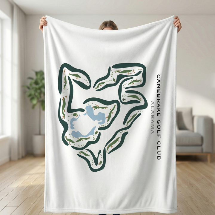 Canebrake Golf Club, Alabama - Printed Golf Courses