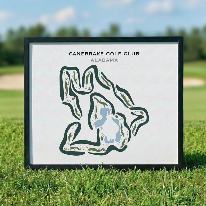Canebrake Golf Club, Alabama - Printed Golf Courses