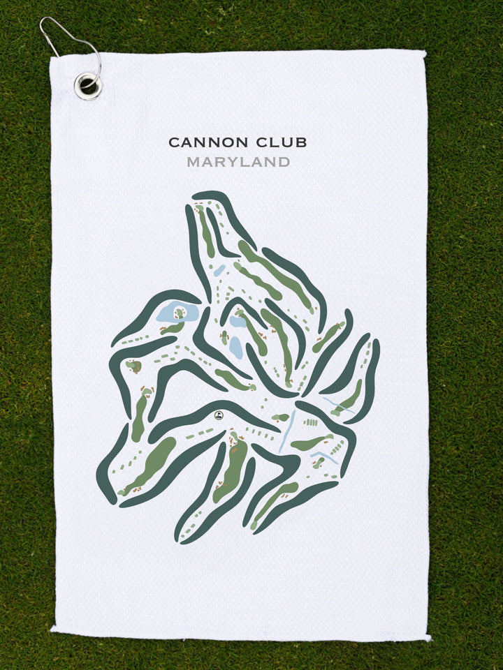 The Cannon Club, Maryland - Printed Golf Courses