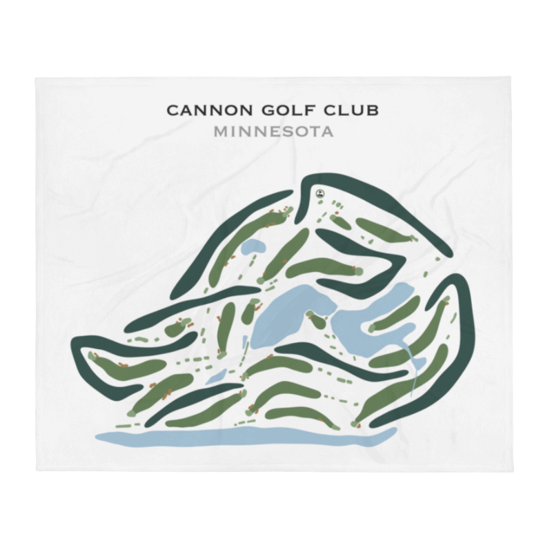 Cannon Golf Club, Minnesota - Printed Golf Courses