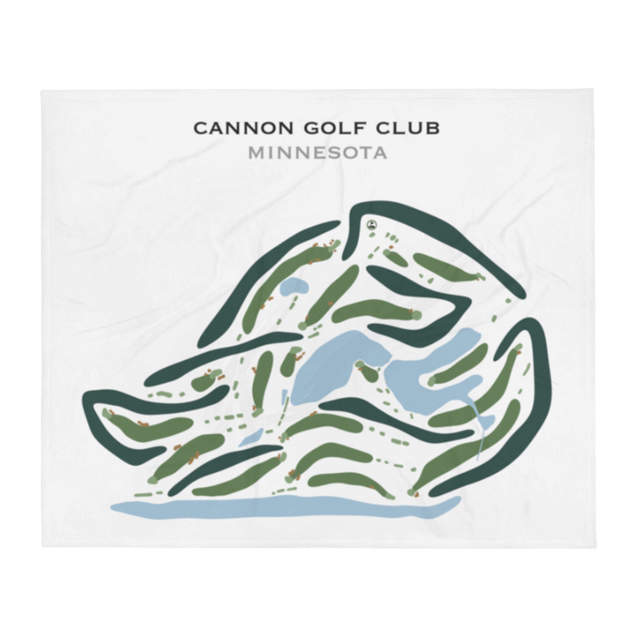 Cannon Golf Club, Minnesota - Printed Golf Courses