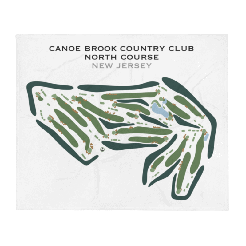 Canoe Brook Country Club, North Course, New Jersey - Printed Golf Course