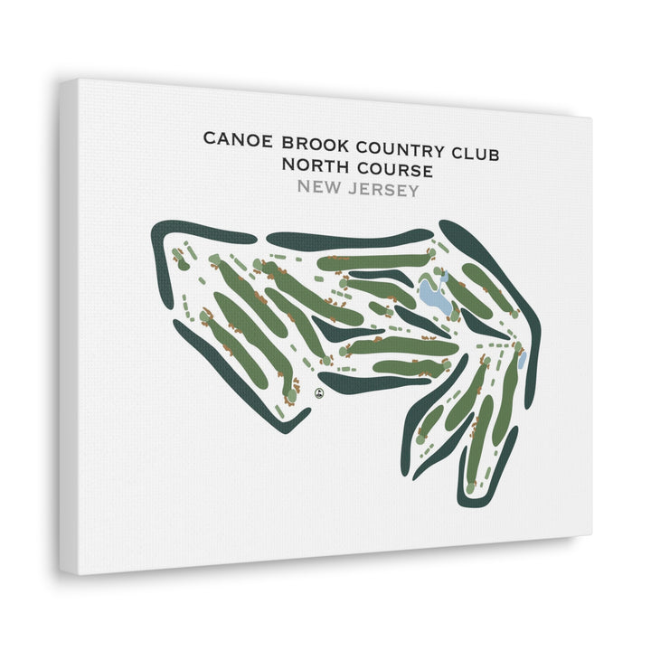 Canoe Brook Country Club, North Course, New Jersey - Printed Golf Course