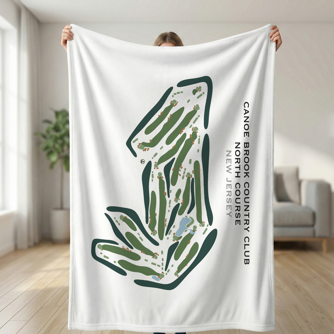 Canoe Brook Country Club, North Course, New Jersey - Printed Golf Course