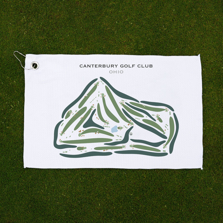 Canterbury Golf Club, Ohio - Printed Golf Courses