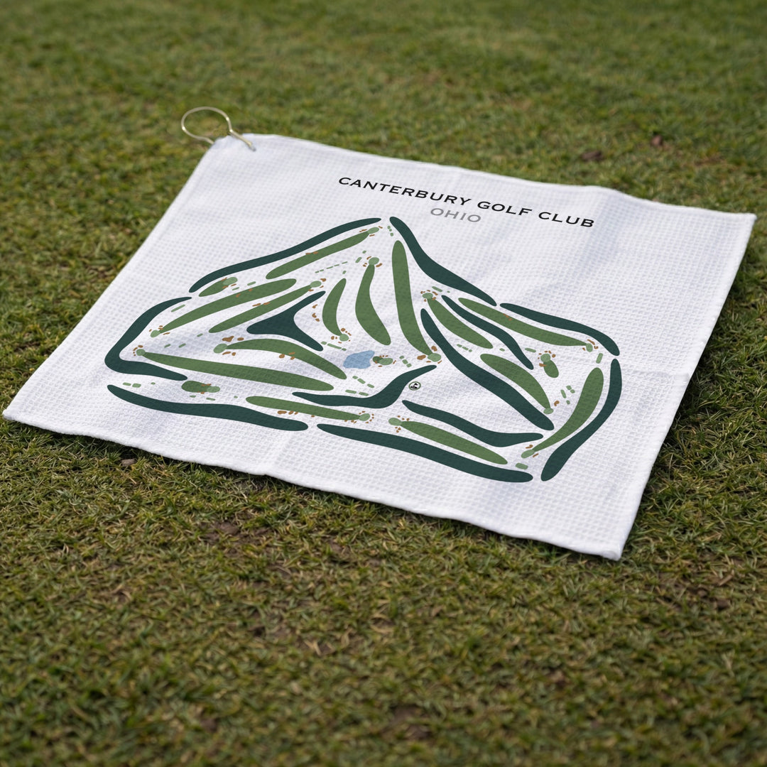 Canterbury Golf Club, Ohio - Printed Golf Courses