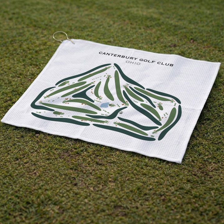 Canterbury Golf Club, Ohio - Printed Golf Courses