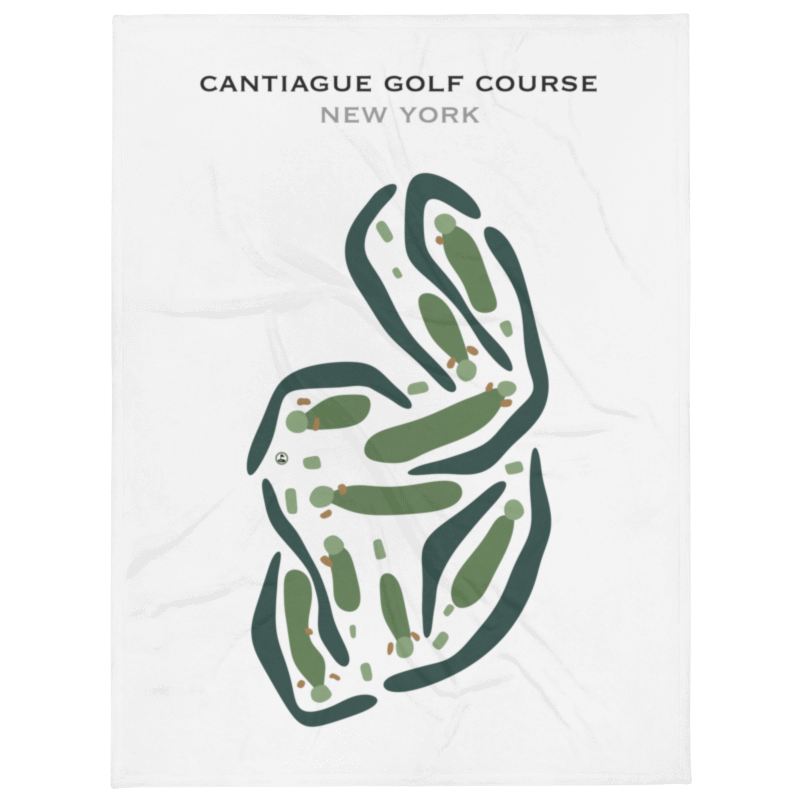 Cantiague Golf Course, New York - Printed Golf Courses