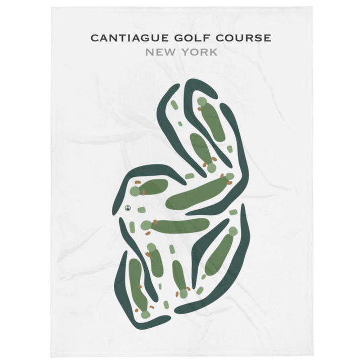 Cantiague Golf Course, New York - Printed Golf Courses