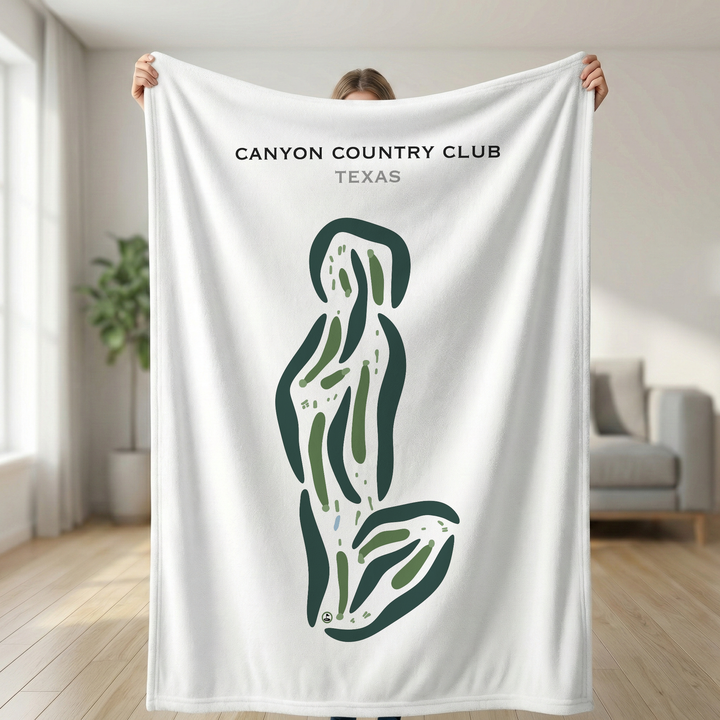 Canyon Country Club, Texas - Printed Golf Courses
